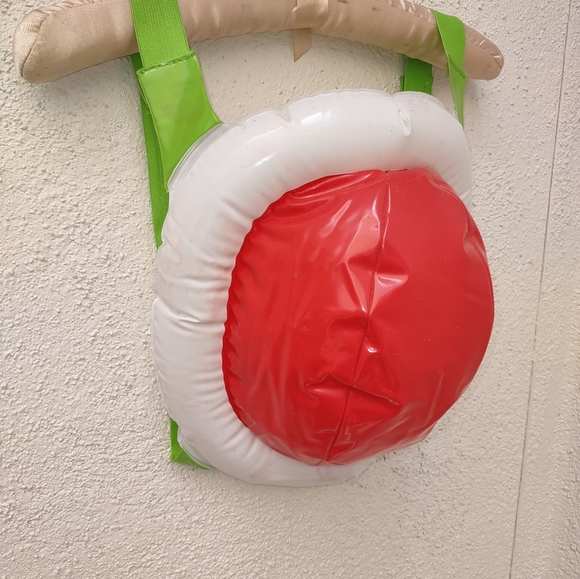 Nintendo Costumes Nintendo Yoshi Shell Inflatable Costume Backpack Cosplay Roleplay